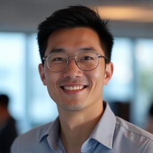 Mr. David Chen, Chief Product Officer, looking thoughtful and approachable.