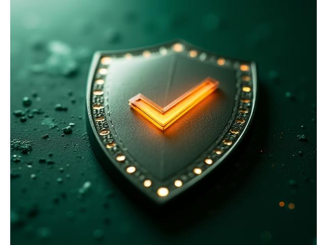 Shield icon with checkmark representing professional verification.