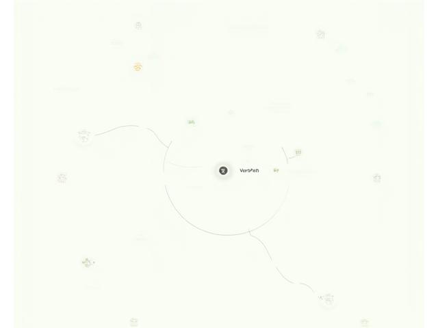 Infographic illustration showing the seamless flow of data from personalized health assessments to lifestyle upgrades, expert connections, and product suggestions, all interconnected.