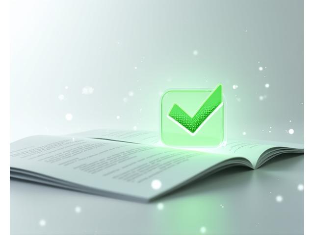 Illustration of a legal document with a checkmark, symbolizing agreement and acceptance of wellness platform terms.